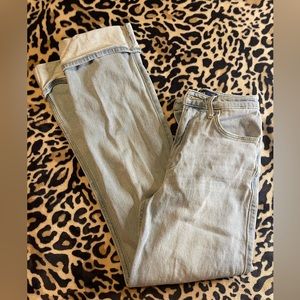 Hollister ultra hi-rise dad jeans, size: 00regular/W:23 L:31